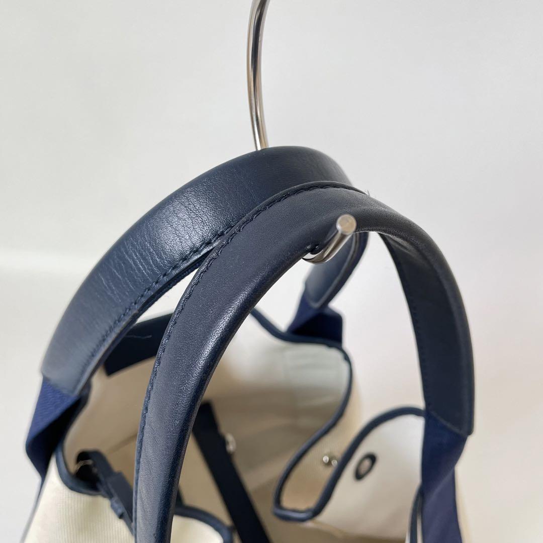美品・Gカード付】BALENCIAGA バレンシアガ トートバッグ ネイビー