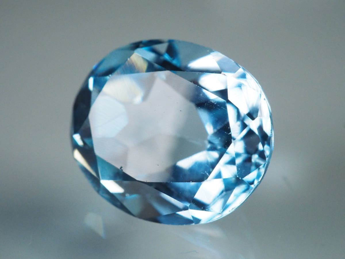 ★☆★BI-LOきまぐれ大セール★☆★ No 0603 天然石 ブルートパーズ 8.875ct 産地ブラジル_画像2