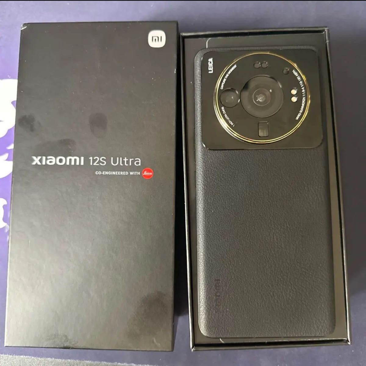 Xiaomi シャオミ 12S Ultra 256GB 12GB Simフリースマホ ブラック 本体
