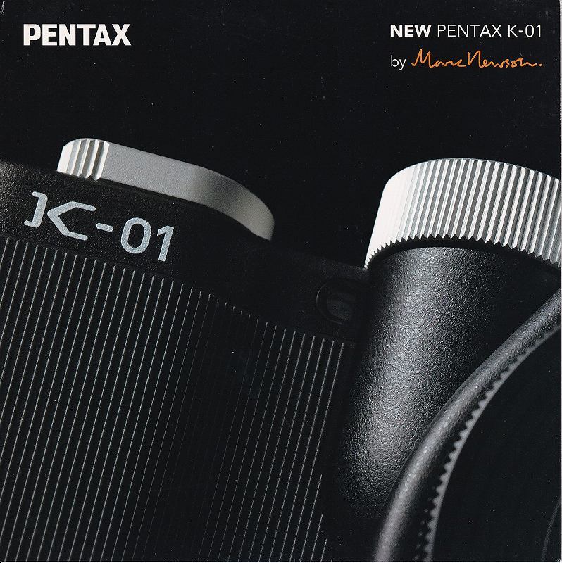 Pentax Pentax K-01 by Marc Newson catalog /2012.2( new goods )