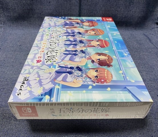 Switch☆映画「五等分の花嫁」 ~君と過ごした五つの思い出~限定版☆予約特典付・新品・未開封品・即決有_画像6