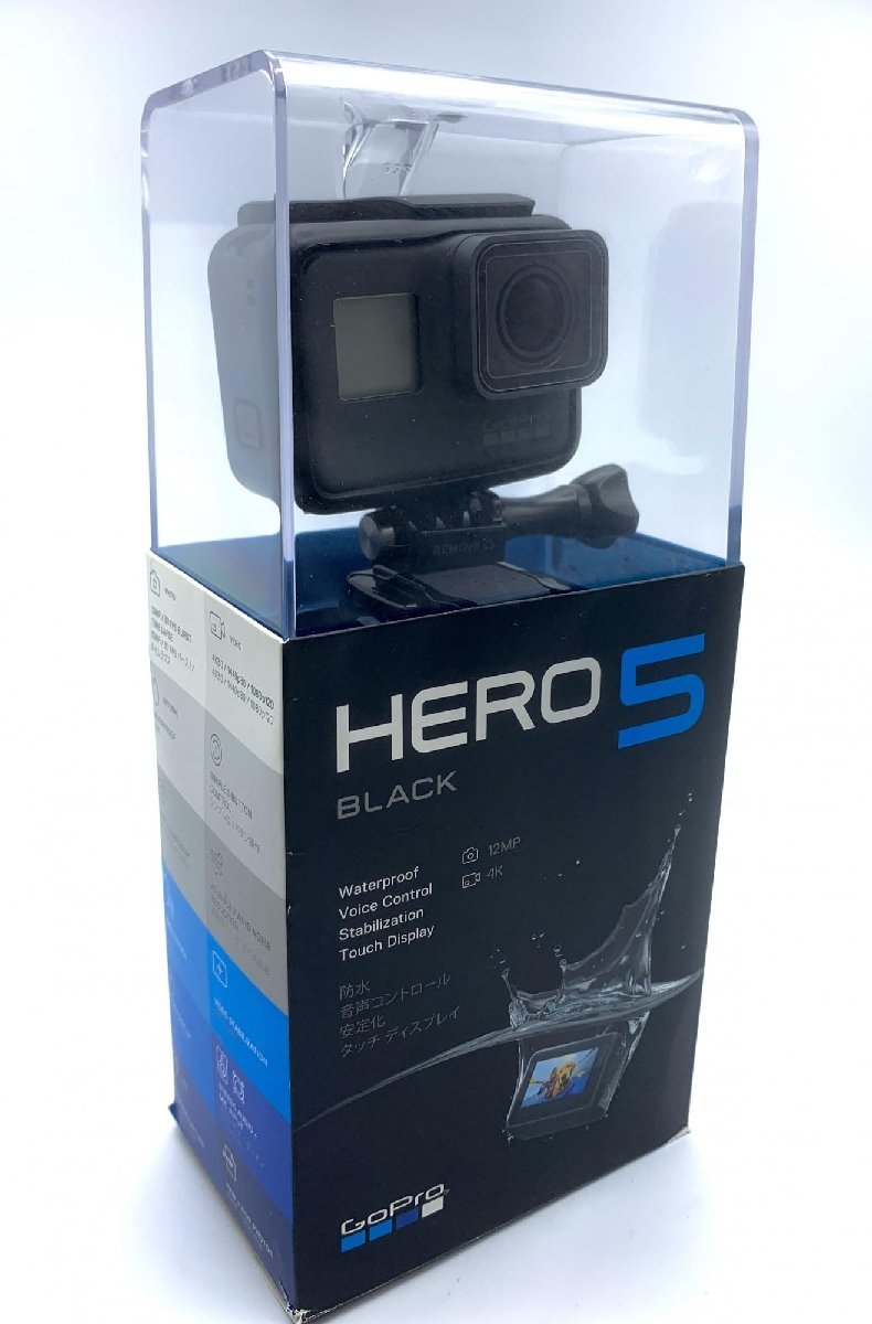 箱付 中古 完品 【国内正規品】 GoPro ウェアラブルカメラ HERO5 Black CHDHX-501-JP