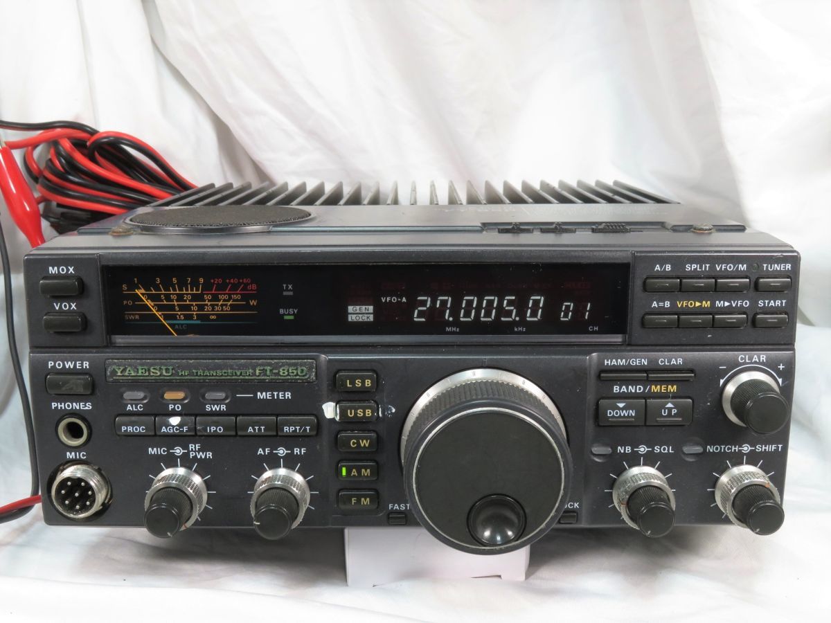 YAESU FT-850 100W ゼネカバ送信改造済 オートアンテナチューナー内蔵