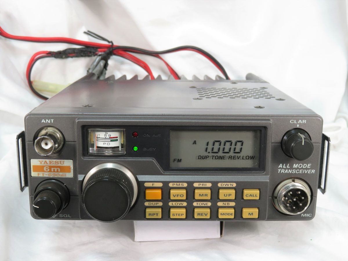 YAESU FT-690MKⅡ 50MHz オールモード ポータブル機 Eスポに最適 FT