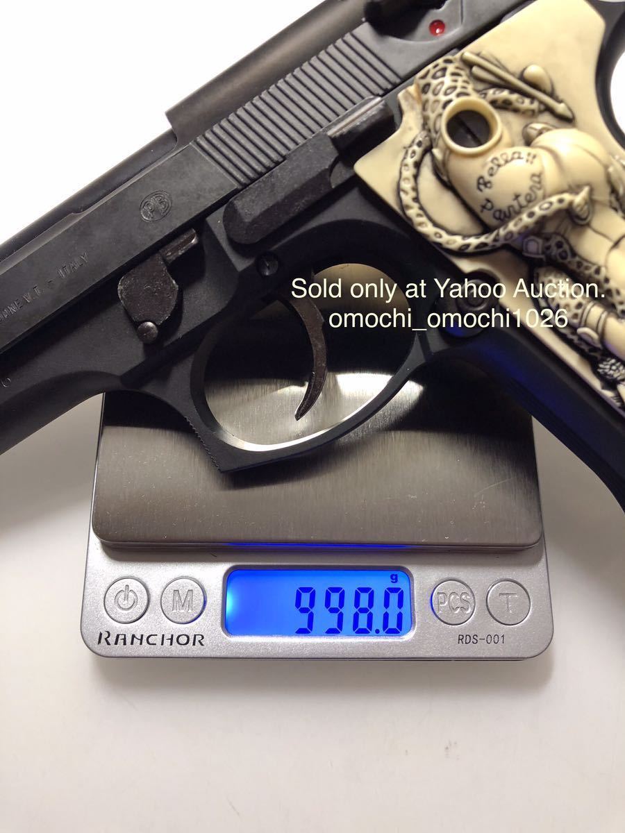 WA BERETTA M92FS カーボンブラック+ぐり子さんグリップ GBB WA BERETTA M92FS カーボンブラック+ぐり子さんグリップ GBB