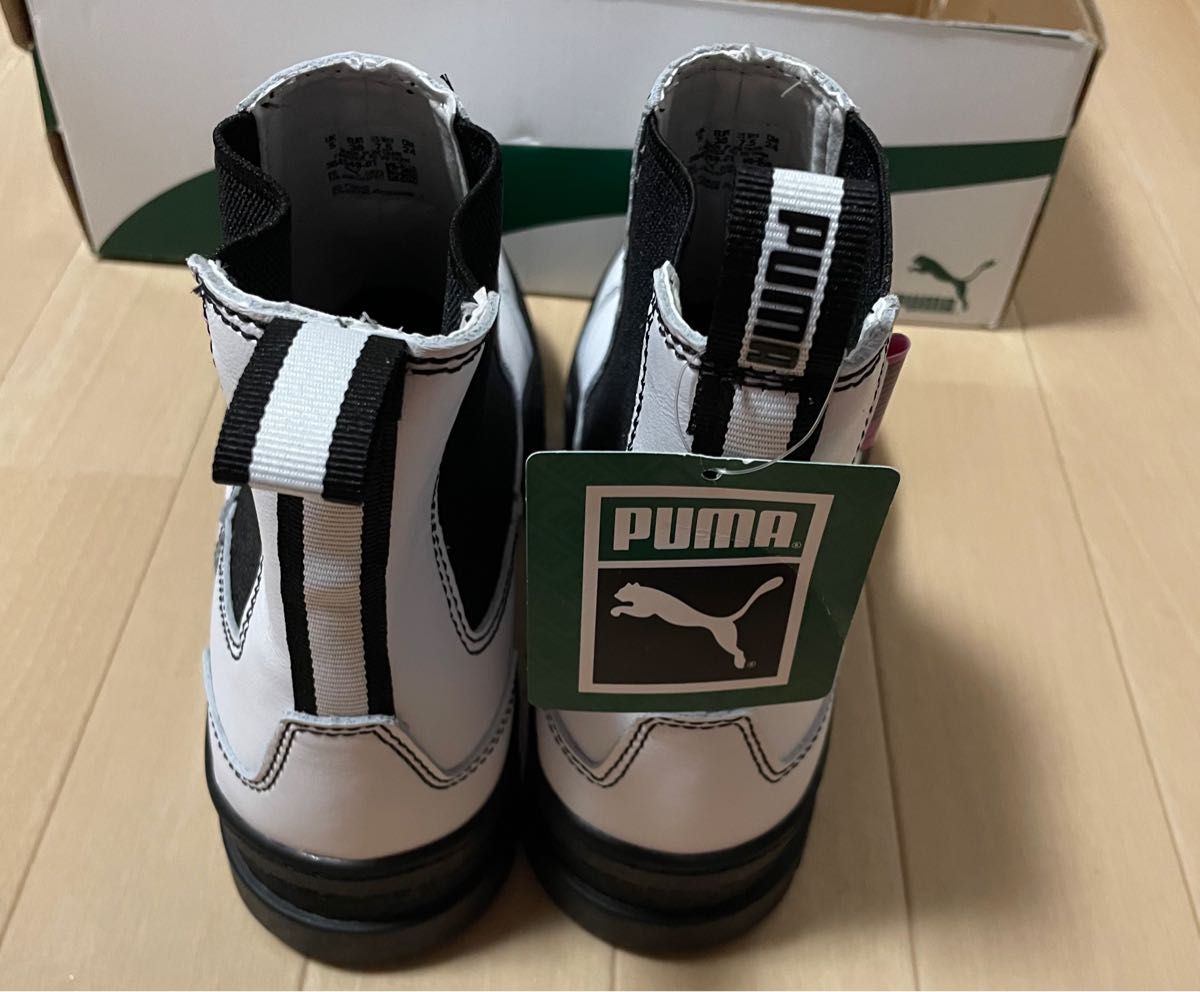 プーマ PUMA ブーツ メイズ チェルシー POP ウィメンズ (PUMA WHITE-PU) 22FA-I 24cm