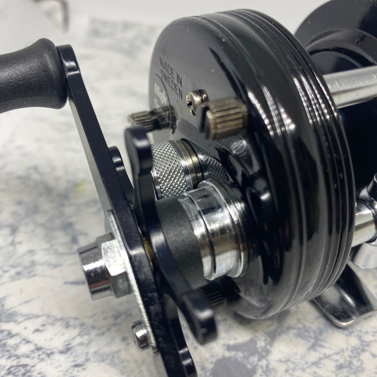 アブabu4600Cクラッシックブラックカスタム(メンテナンス済み アブabu4600Cクラッシックブラックカスタム(メンテナンス済み