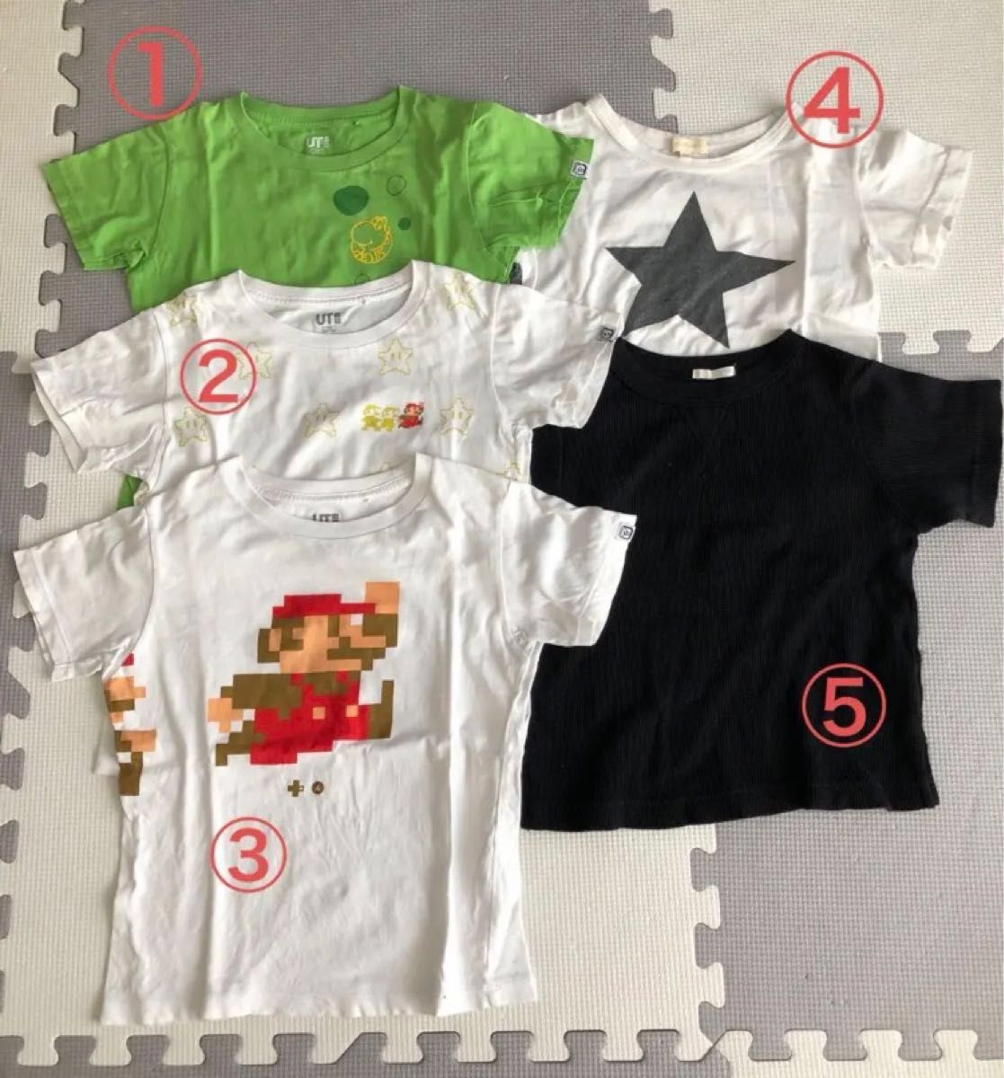 めろ kids Home様専用 子ども服 男の子110cm マリオ3着|PayPayフリマ