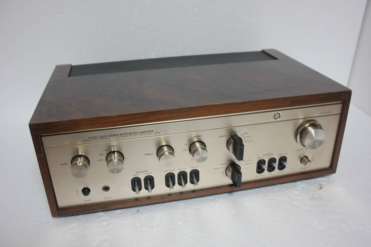 ジャンク現状渡し】LUXMAN ラックスマン L-507 プリメインアンプ