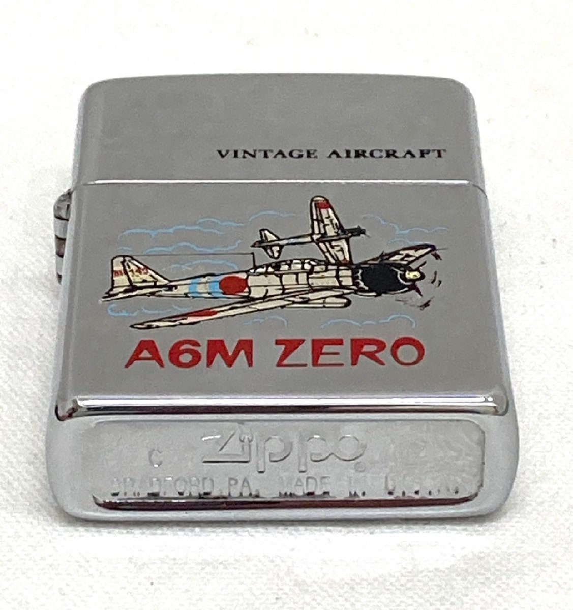ZIPPO ジッポー VINTAGE AIRCRAFT A6M ゼロ戦 零戦 飛行機 軍用機 航空
