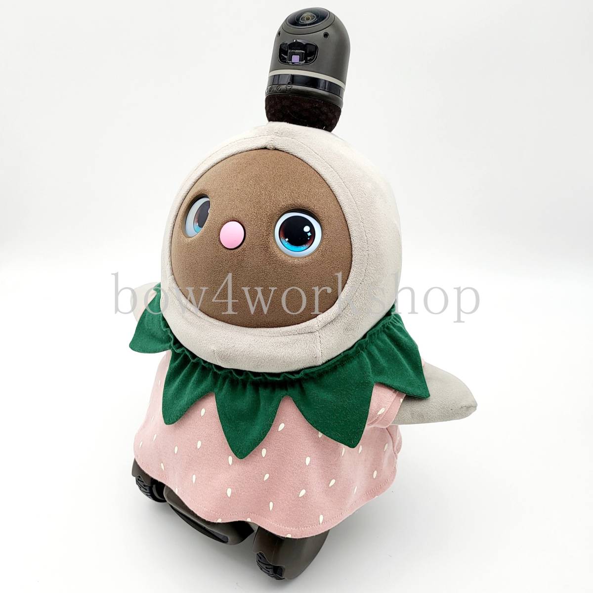 ラボット LOVOT ラボットの服 イチゴちゃんチュニックワンピースセット（ピンク）