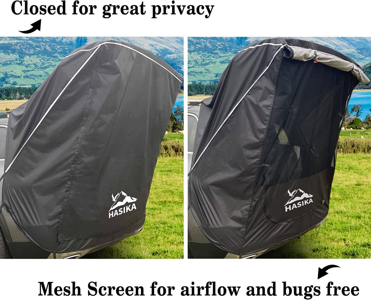 人気新品 UV 防虫ネット バックドア用 車用タープテント 防水 レジャ