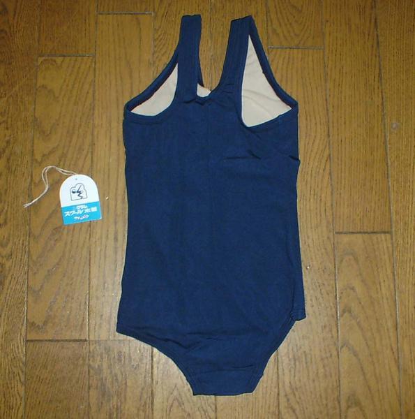 *k RaRe * woman school swimsuit (120) dark blue AC1700*