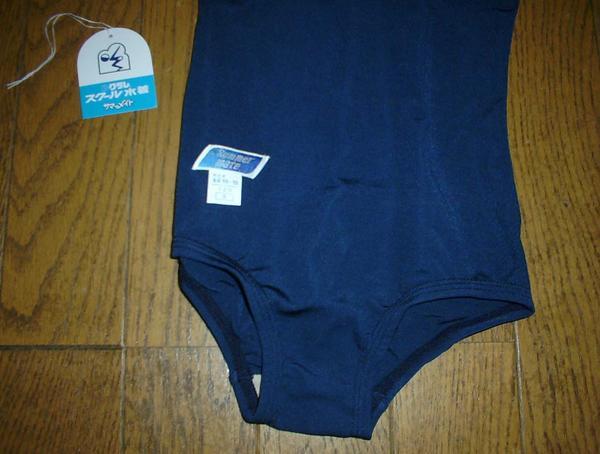 *k RaRe * woman school swimsuit (120) dark blue AC1700*