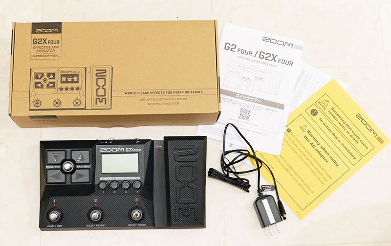 ZOOM G2X FOUR ズームギター用マルチエフェクター | normanhubbard.com