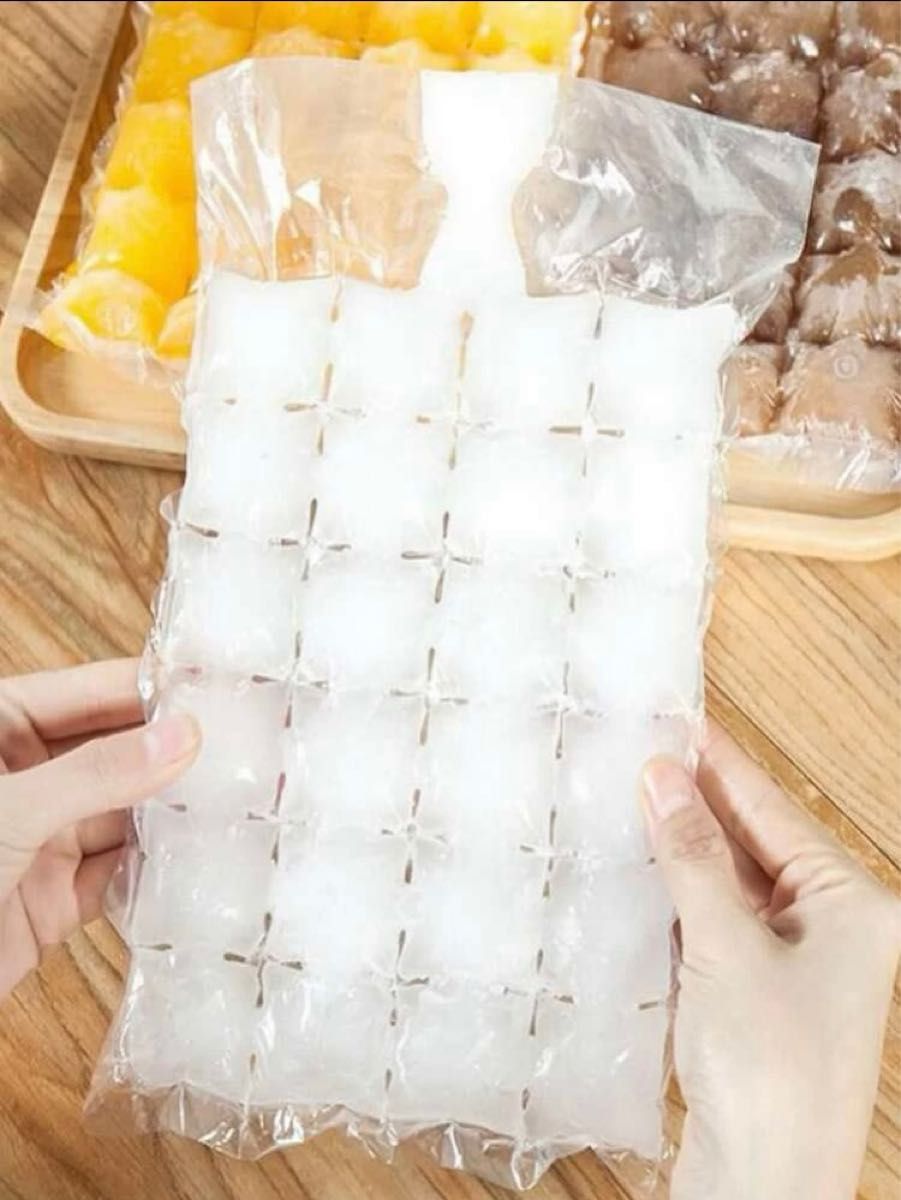 30枚】使い捨て 製氷袋 アイスバッグ 製氷皿 アイスキューブ 離乳食｜PayPayフリマ