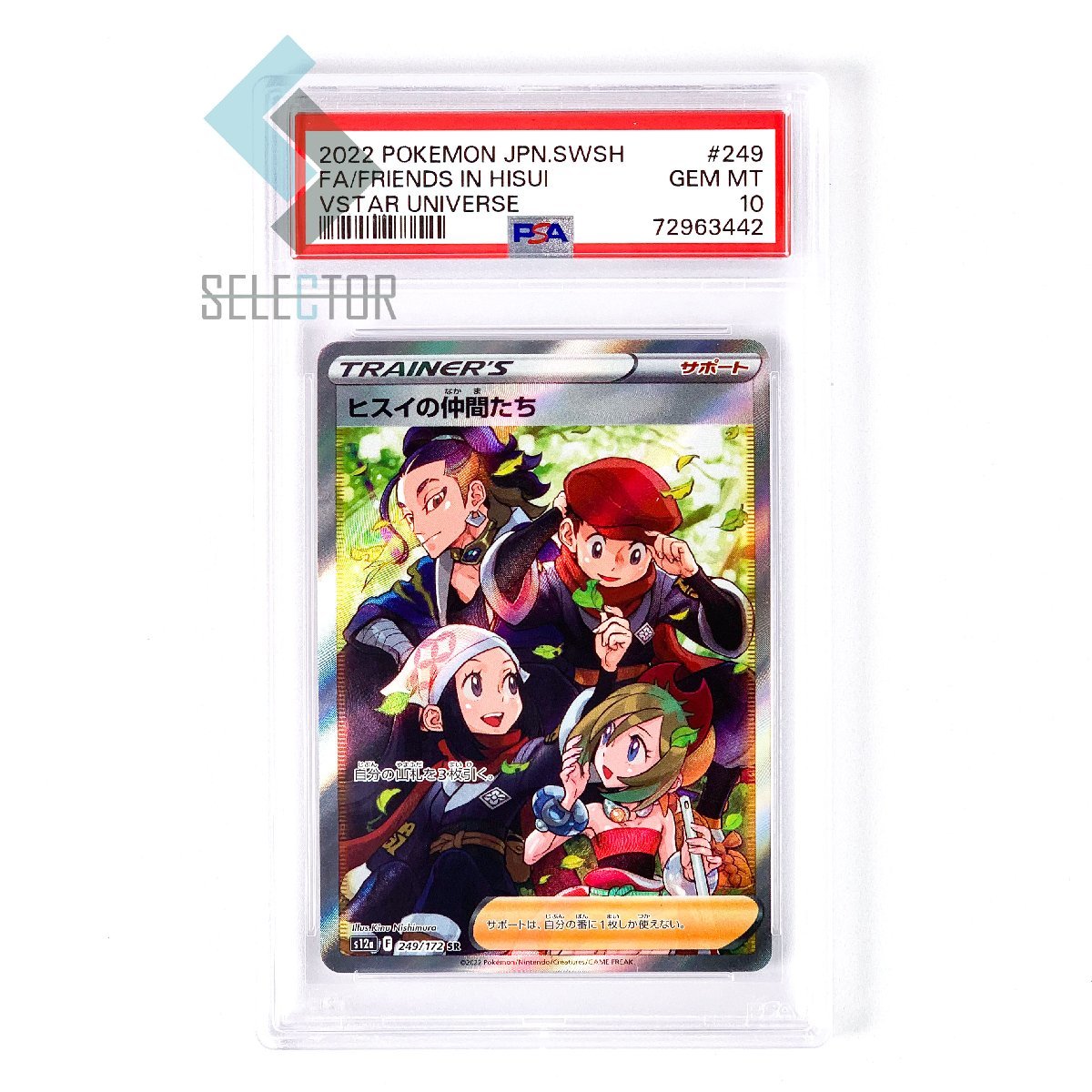 PSA10 ヒスイの仲間たち 249 2022 SWSH | auriol-sa.com