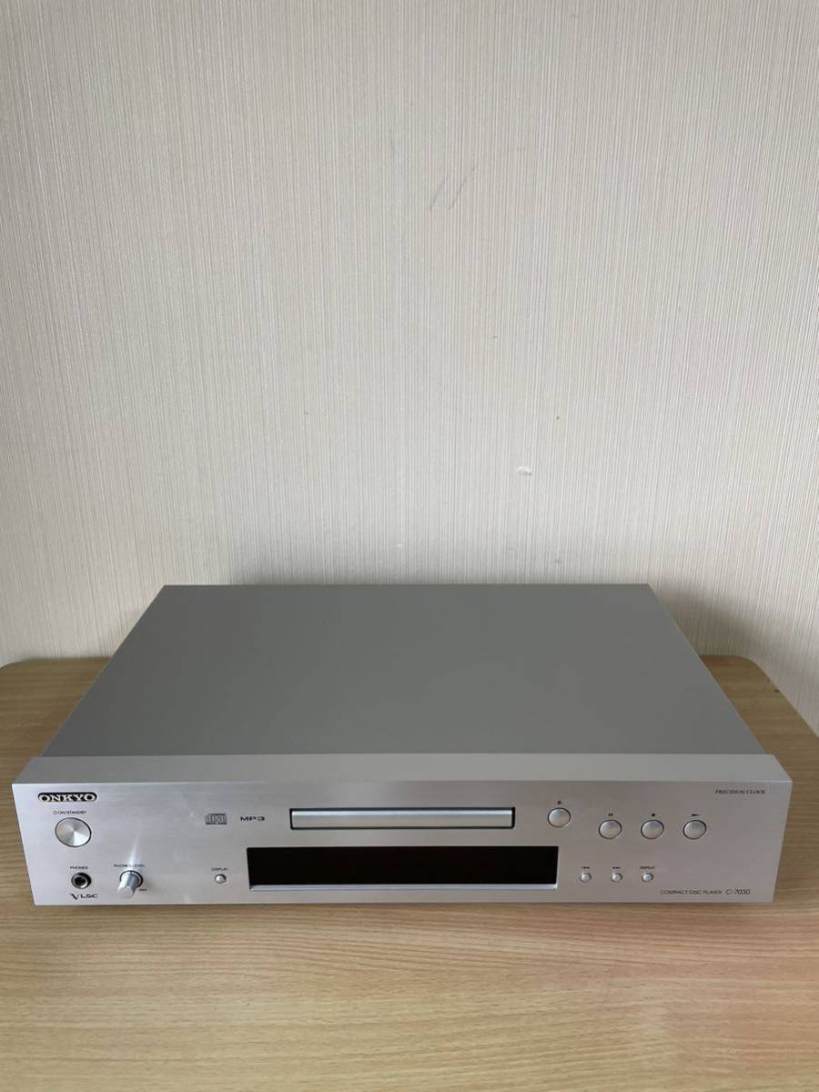 [ unused exhibition goods ]ONKYO CD player C-7030 Onkyo CD deck 