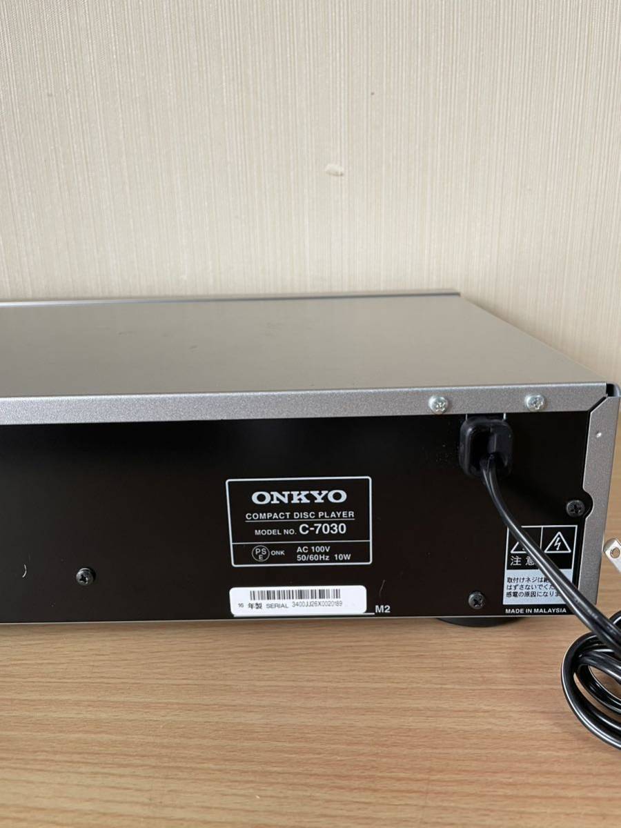 [ unused exhibition goods ]ONKYO CD player C-7030 Onkyo CD deck 