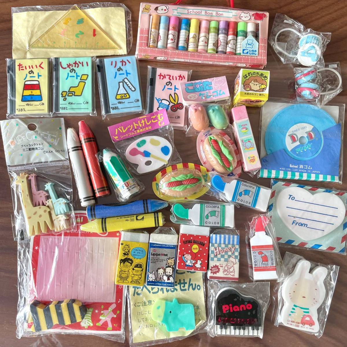 ①消しゴム 昭和レトロ 80〜90年代 ファンシー文房具 ミニチュア おままごと駄玩具 おもちゃ ガチャ ①消しゴム 昭和レトロ 80〜90年代 ファンシー文房具 ミニチュア おままごと駄玩具 おもちゃ ガチャ