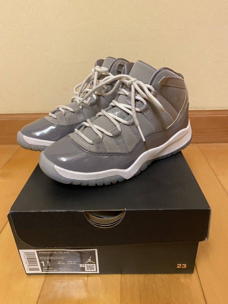 希少　NIKE AIR JORDAN 11 RETRO エアジョーダン 20.5cm キッス　子供　Fortnite フォートナイト