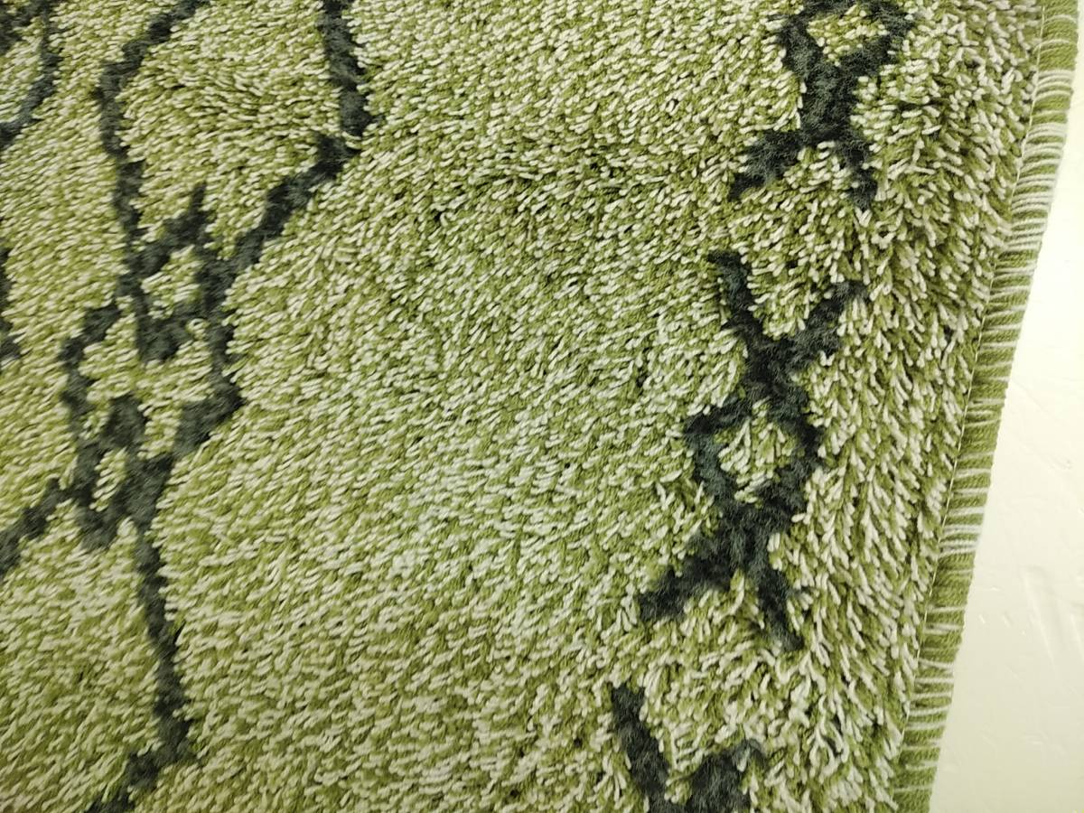  sale goods * made in Japan * anti-bacterial deodorization *45x180cm* long kitchen mat * green 0506