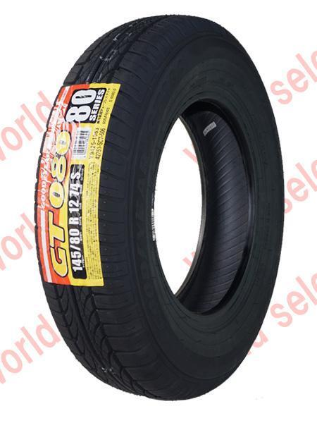 送料無料(沖縄,離島除く) 2本セット 新品タイヤ 145/80R12 74S グッドイヤー GT080 サマー 夏 GOODYEAR 145/80-12 145/80/12インチ_画像3