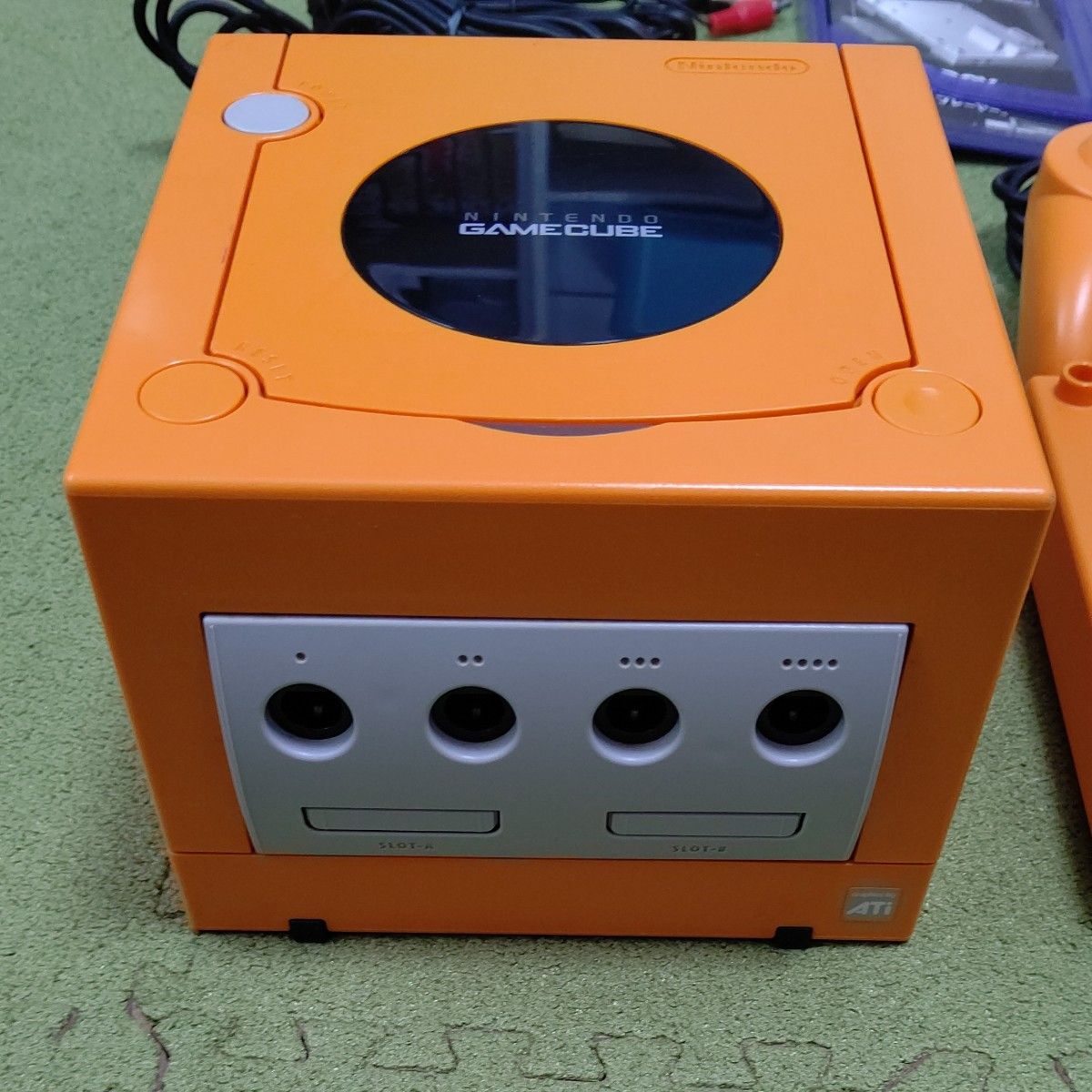 【動作確認済】ゲームキューブ　ゲームボーイプレイヤー　本体　オレンジ　ニンテンドー　nintendo game cube