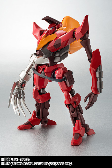 バンダイ ROBOT魂 R-Number 225 ＜SIDE KMF＞ コードギアス 紅蓮弐式（甲壱型腕装備）  新品未開封品の画像7