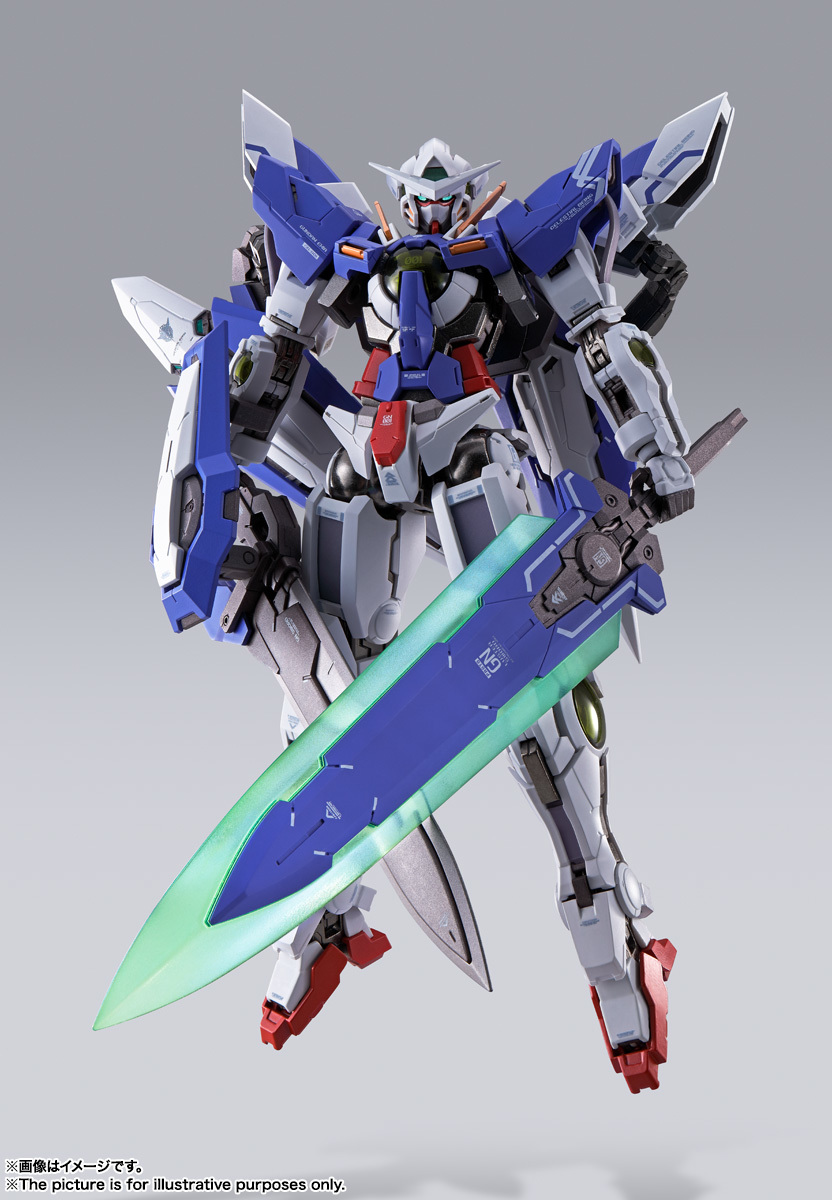 バンダイナムコ　METAL BUILD（メタルビルド）機動戦士ガンダムO O (ダブルオー）ガンダムデヴァイズエクシア　新品未開封品_画像3