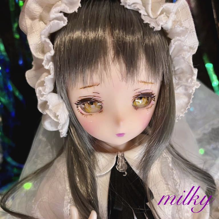 milky】カスタムヘッド imomodoll MIKOヘッド 半白肌 DDH相当