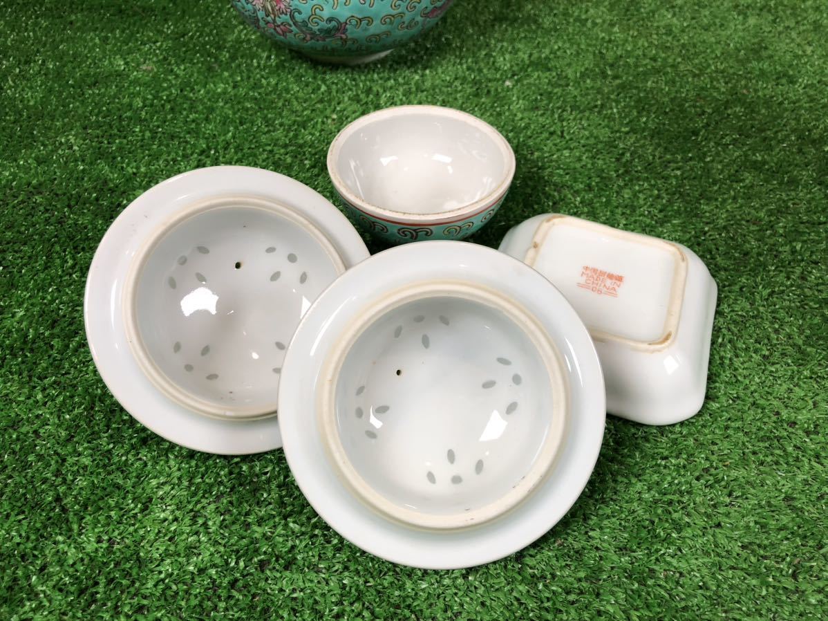 A-62】景徳鎮 中国 中国美術 茶器 湯飲 花入 色々 | controlrad.com.br