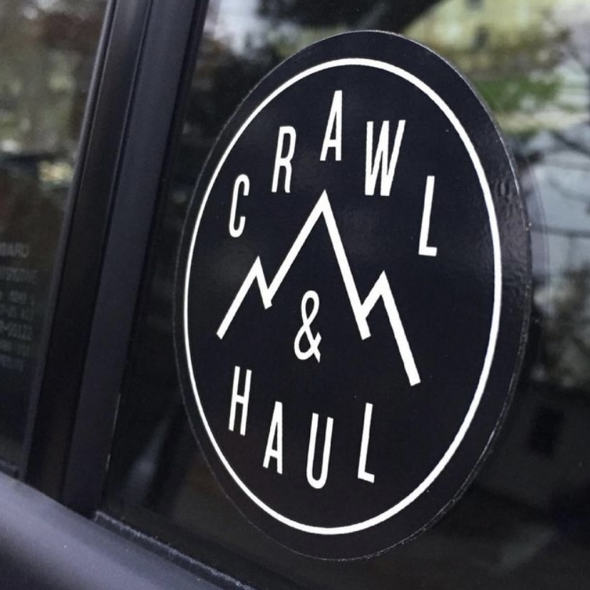 クロール＆ホール C&H4x4 ステッカー Crawl & Haul USDM オフロードの画像3