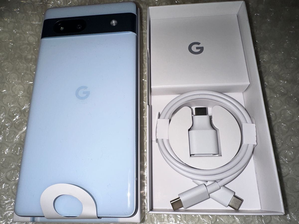 グーグル Google Pixel 7a 128GB Sea SIMフリー 美品 ドコモ|PayPayフリマ