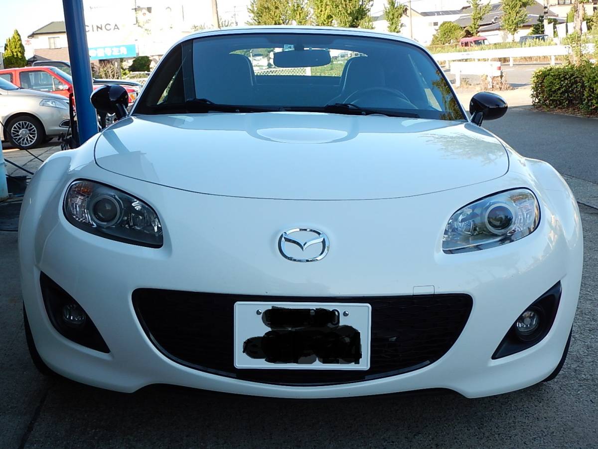  super beautiful car!! US Mazda Miata MX-5 Special Edition 6 speed manual leather seat vehicle inspection "shaken" H33/4 real running car!! USDM reimport Roadster 