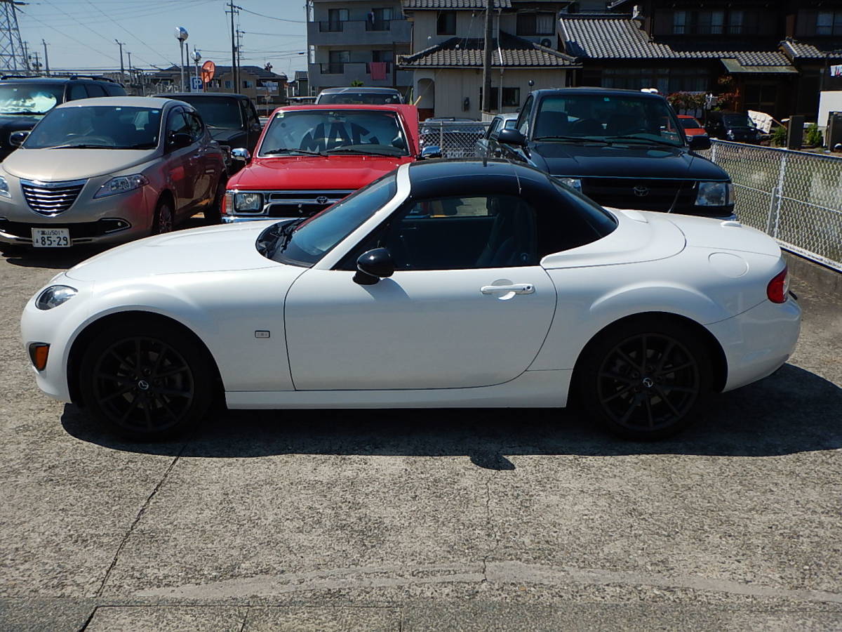  super beautiful car!! US Mazda Miata MX-5 Special Edition 6 speed manual leather seat vehicle inspection "shaken" H33/4 real running car!! USDM reimport Roadster 
