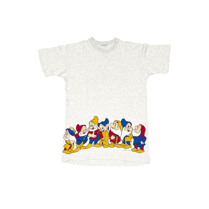 【1000円スタート】90s Walt Disney Company 7人の小人 Tシャツ vintage 古着 Seditionaries パンク_画像1