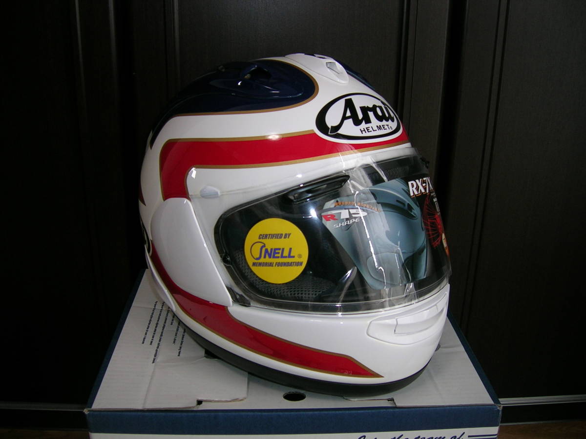 ○Arai アライ 美品 RX-7X スペンサー レプリカ 30ｔｈ Rothmans