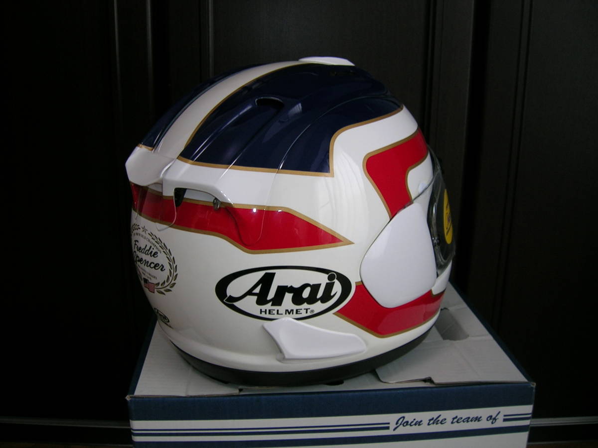 ○Arai アライ 美品 RX-7X スペンサー レプリカ 30ｔｈ Rothmans