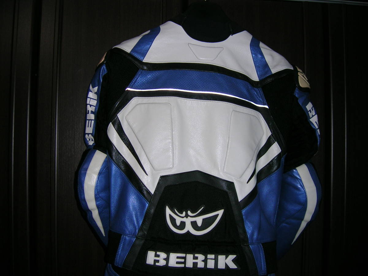 ○難有 1円~ レーシングスーツ 革ツナギ ベリック BERIK セパレート