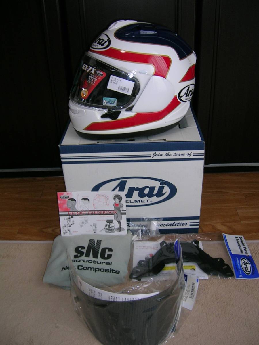 ○Arai アライ 美品 RX-7X スペンサー レプリカ 30ｔｈ Rothmans