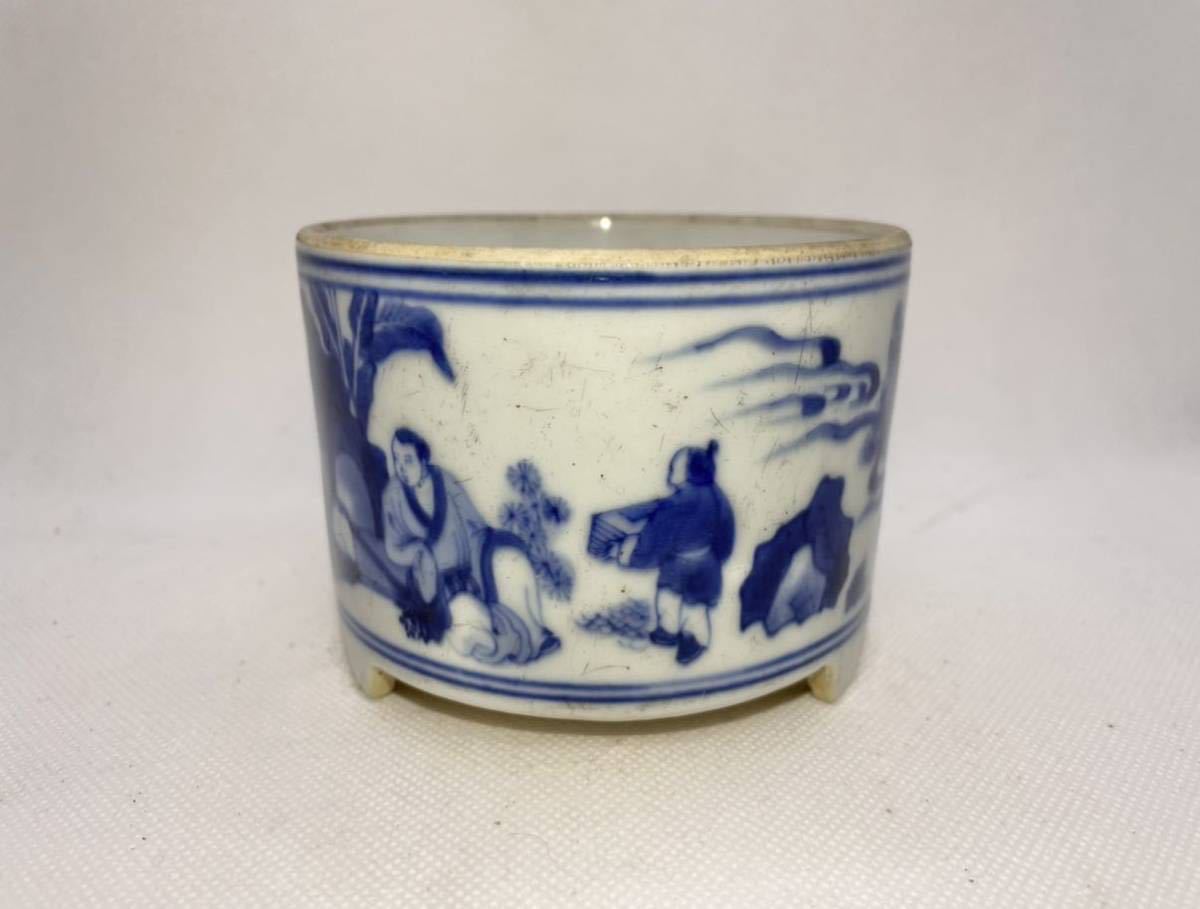 代購代標第一品牌-樂淘letao-唐物中国美術染付清時代南京染付香炉壺