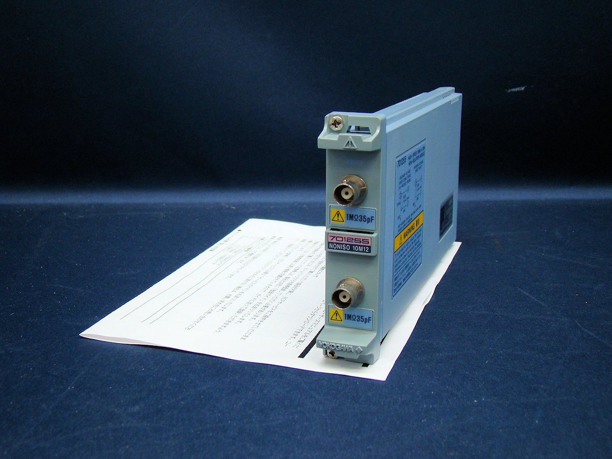 YOKOGAWA 横河 701255 DL750 850用 非絶縁モジュール 7012-55 YOKOGAWA 横河 701255 DL750 850用 非絶縁モジュール 7012-55