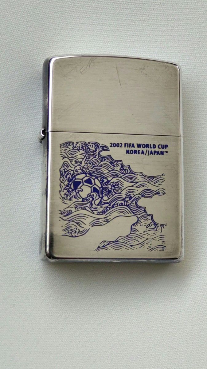 2002日韓サッカーワールドカップ記念ジッポライター　 ZIPPO