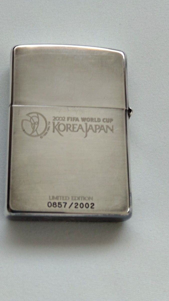 2002日韓サッカーワールドカップ記念ジッポライター　 ZIPPO