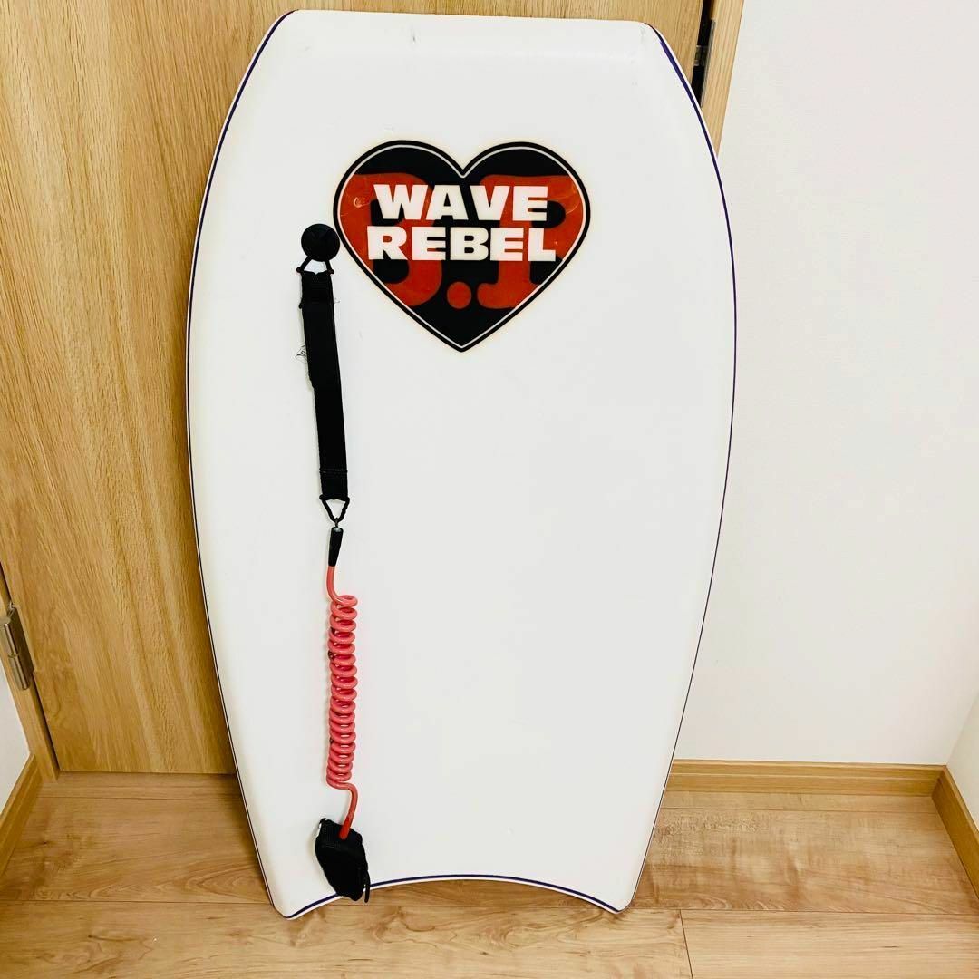 匿名配送】WAVE REBEL ボディボード 約98×52cm リーシュ付き|PayPayフリマ