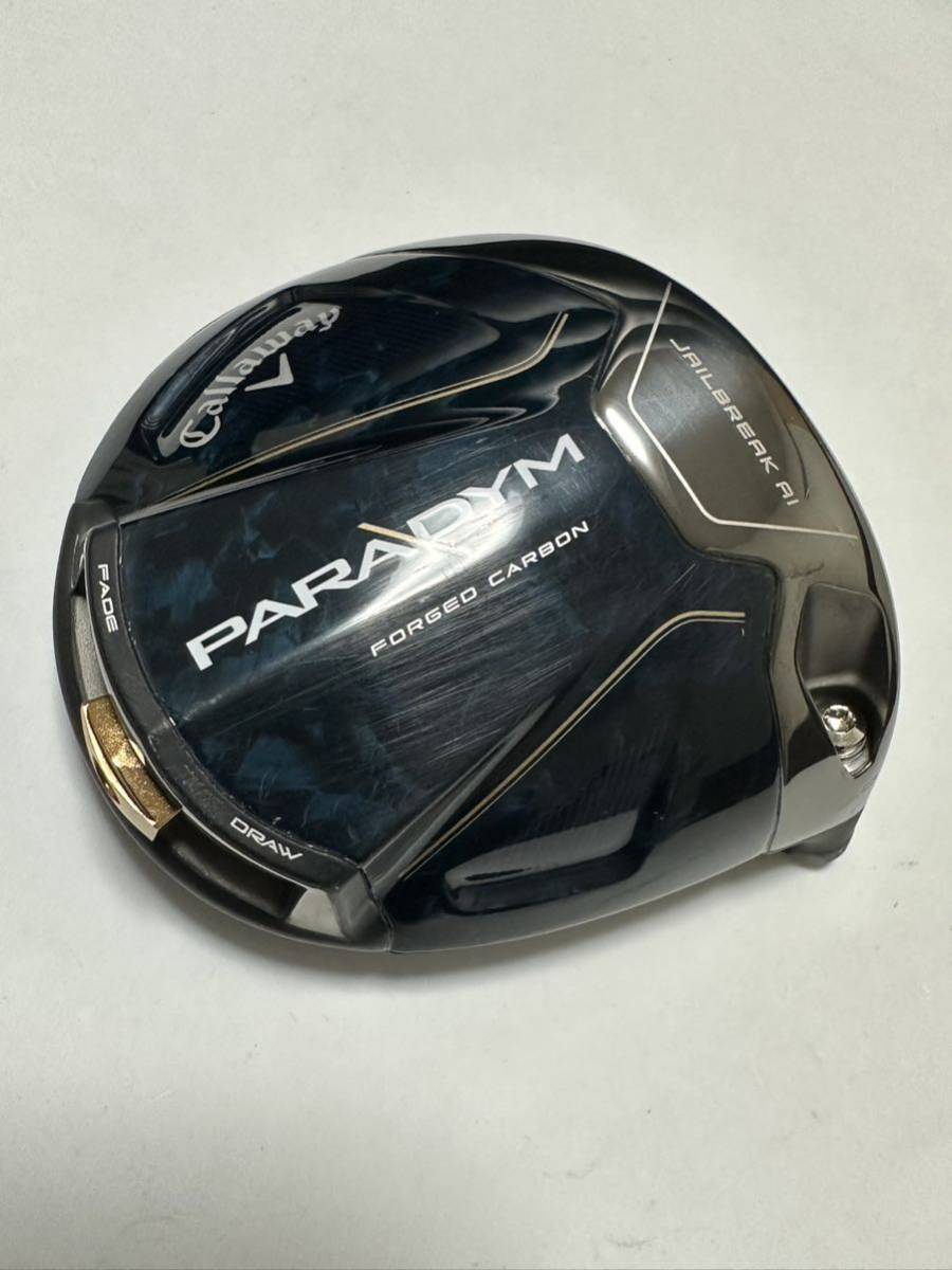キャロウェイ PARADYM ドライバー 9° ヘッド単品 日本仕様 キャロウェイ PARADYM ドライバー 9° ヘッド単品 日本仕様