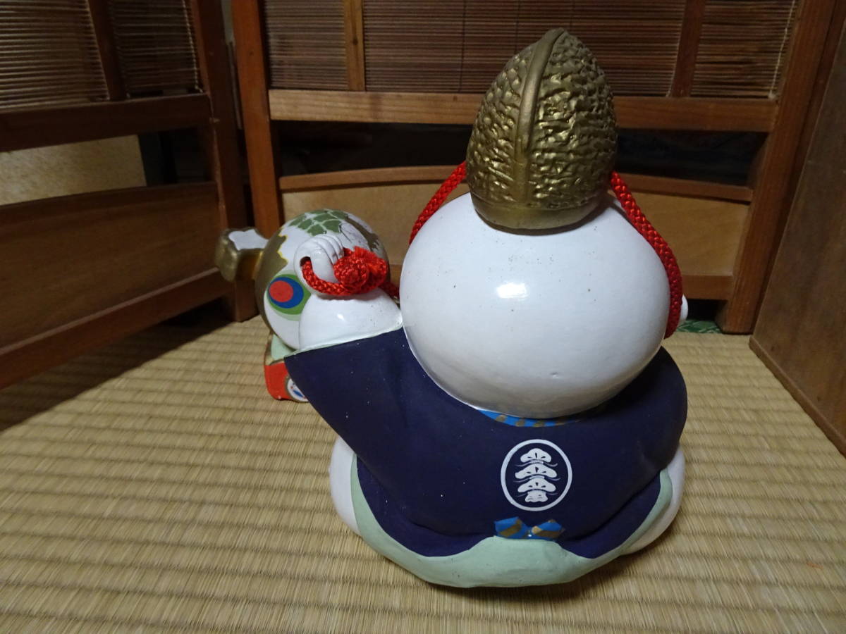 10500円 昭和レトロ/打ち出の小槌を引っ張る大きな古い御所人形 10500円 昭和レトロ/打ち出の小槌を引っ張る大きな古い御所人形