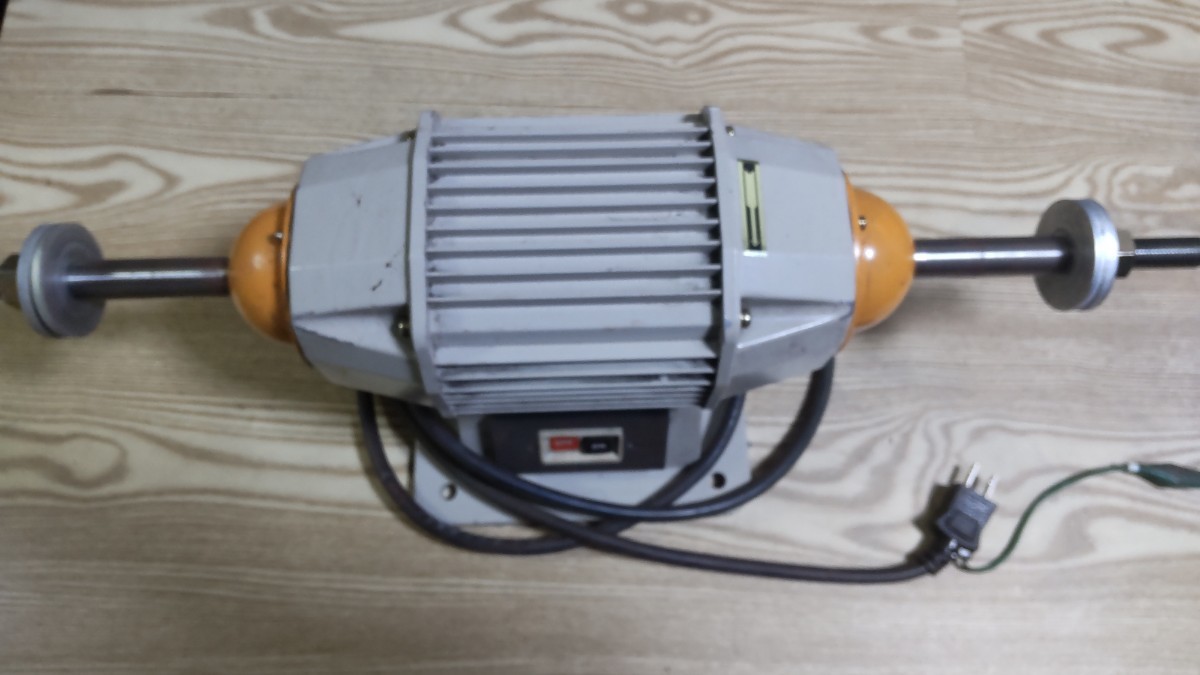 品 電友バッファー バフ研磨機 ELECTRICBUFFER DB-200N 説明書付き
