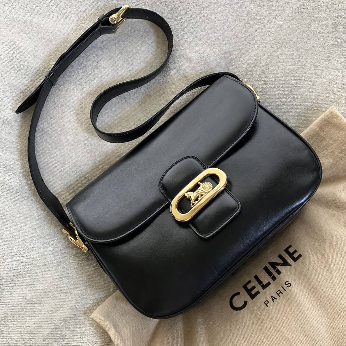 セールを開催する 【希少】CELINE オールドセリーヌ ショルダーバッグ